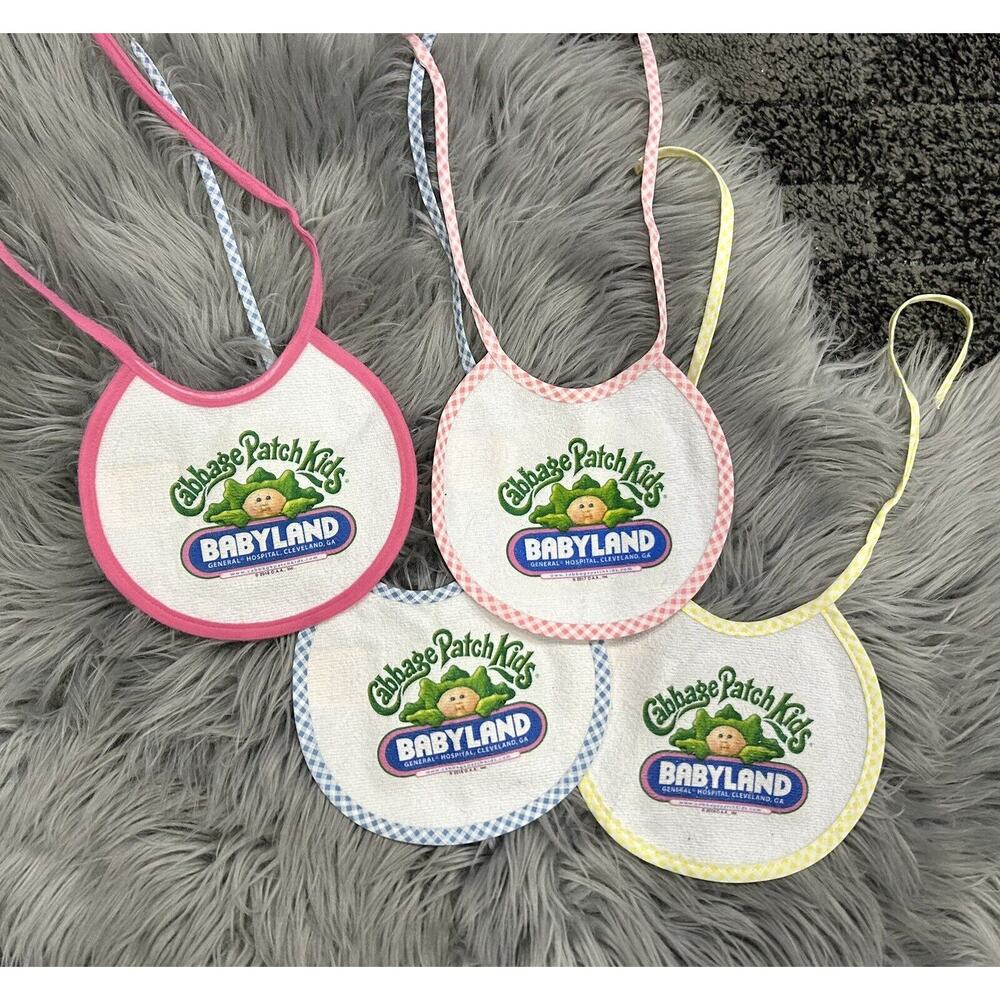 Cabbage Patch Kids‎ Bib Lot Of 4